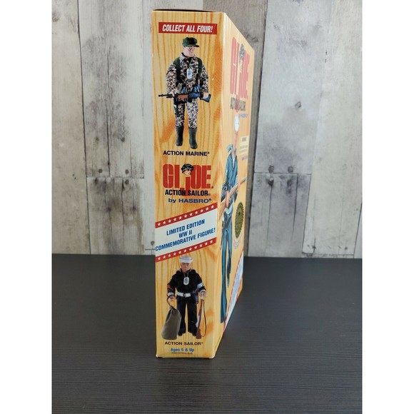 NIB GI Joe Sailor Ltd Ed WWII 50th Anniv Commemorative by Hasbro 1995 - Picture 7 of 9